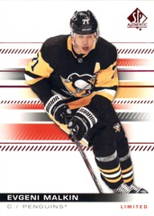 2019-20 SP Authentic Limited Red #18 Evgeni Malkin Penguins